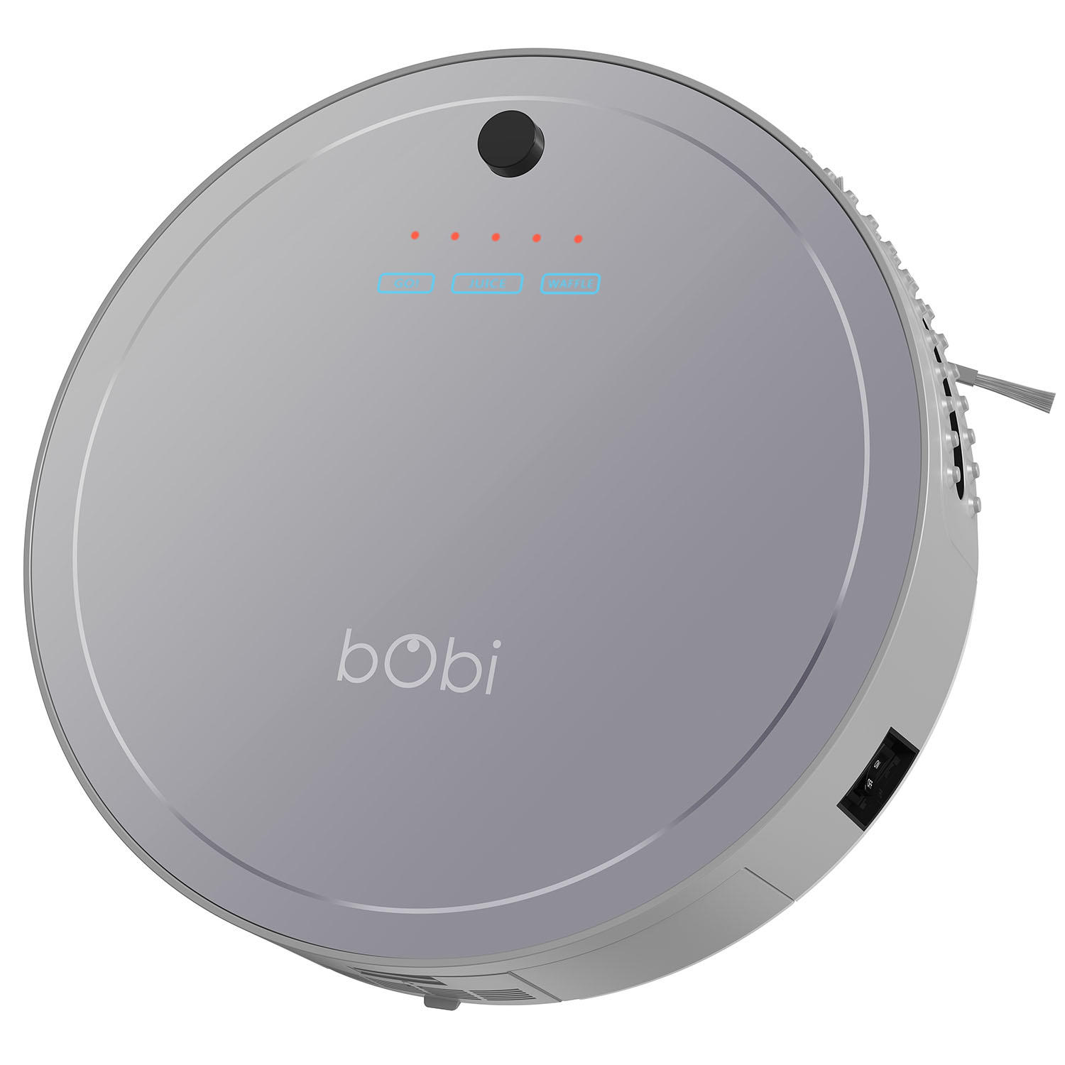 bObsweep PetHair Robotic Vacuum Cleaner and Mop- Silver