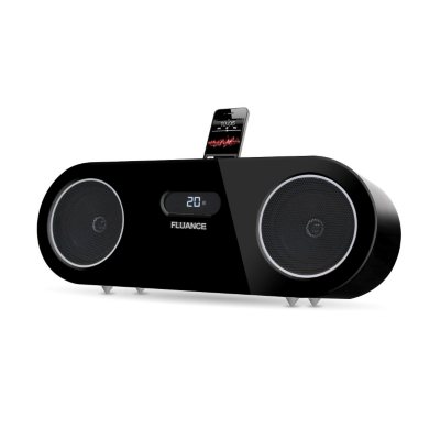 Fluance® Two-way High Performance Wood Speaker Dock Music System