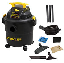 Stanley 5 Gallon Poly Wet\/Dry Vacuum - 3 HP