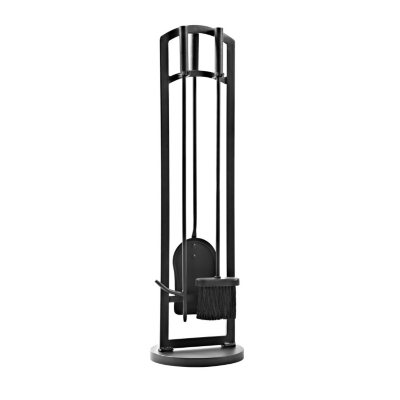 Pleasant Hearth Arched 4-Piece Fireplace Tool Set