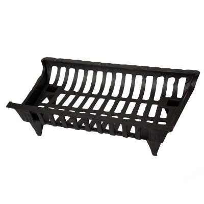 Pleasant Hearth Cast Iron Fireplace Grate - 24