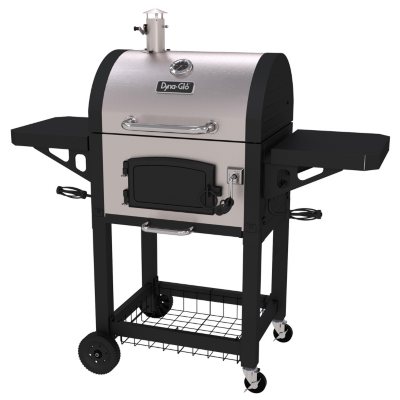 Dyna-Glo Heavy Duty Stainless Charcoal Grill - 568 sq. in.