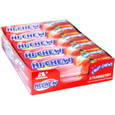 Morinaga Hi-Chew Fruit Chews - Strawberry - 10 pk.