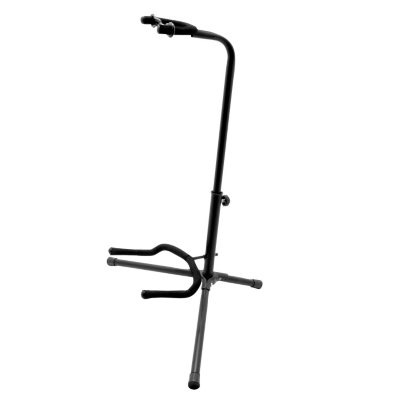 World Tour GS1, Folding Tripod Guitar Stand, Black