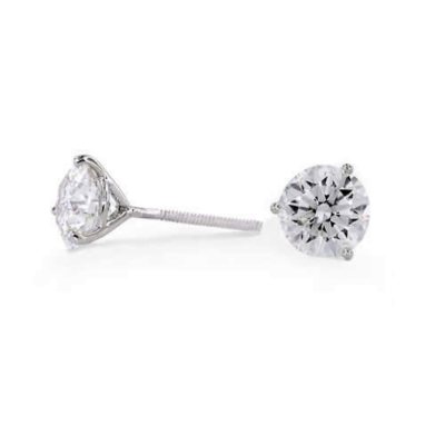 3.09 ct. t.w. Diamond Ear Studs (H, SI2)