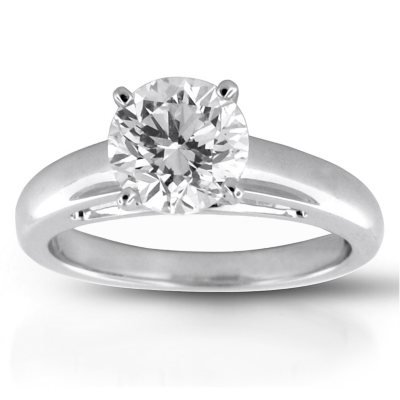 2.02 ct. Round Diamond Solitaire Ring (I, SI2)