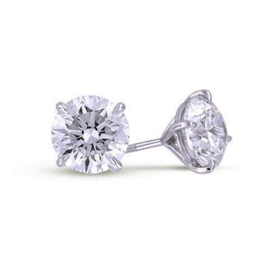 4.06 ct. t.w. Diamond Ear Studs  (I, SI2)