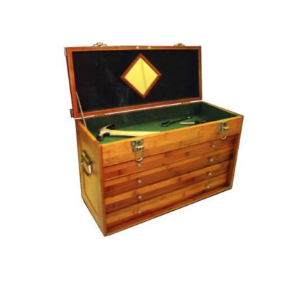 bamboo toy chest