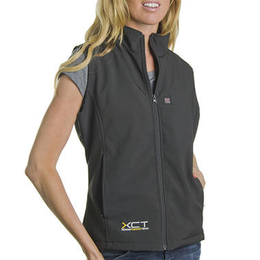 Women's Heated Soft Shell Vest Available  9526W-L