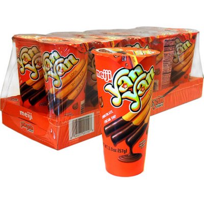 Meiji Yan Yan Chocolate Cream - 2 oz. - 10 pk.
