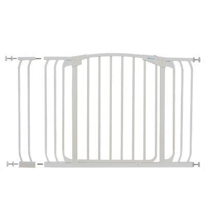 Dreambaby Chelsea Xtra Hallway Auto Close Security Gate Combo, White