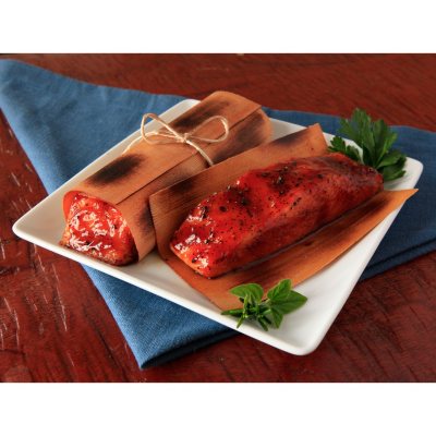 Cedar Wrapped Salmon Fillets with Honey Pepper Sauce - 5 ct.