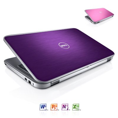 Dell Inspiron 17R (5720) 17.3" Laptop Computer, Intel Core i5-3210M, 6GB Memory, 1TB Hard Drive, Preloaded with Microsoft Office Home and Student 2010 - Various Colors