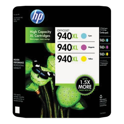 HP 940XL Color Combo Pack