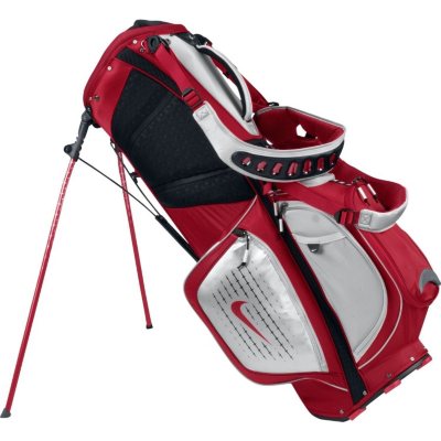 UPC 884498941133 product image for Nike Golf Performance Hybrid Stand Bag-Red/Metallic Silver | upcitemdb.com