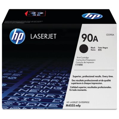 HP LaserJet CE390A Black Toner Cartridge