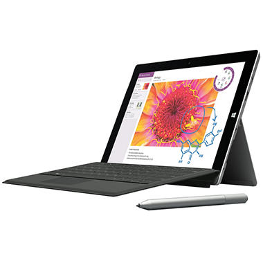 Surface 3 Bundle with Windows 10,  NH4-00002