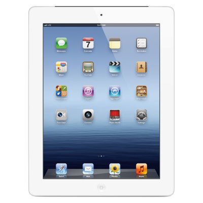 iPad with Retina display 16GB White w/ Wi-Fi and Cellular – Verizon, AT&T, and Sprint