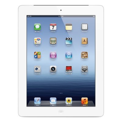 iPad with Retina display 128GB White w/ Wi-Fi and Cellular – Verizon, AT&T, and Sprint