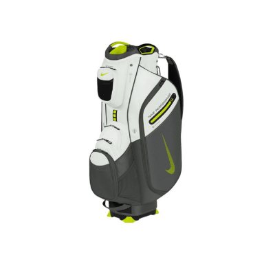 UPC 887229228671 product image for Nike Performance Cart II Golf Bag - Wht/Grn/Grey | upcitemdb.com