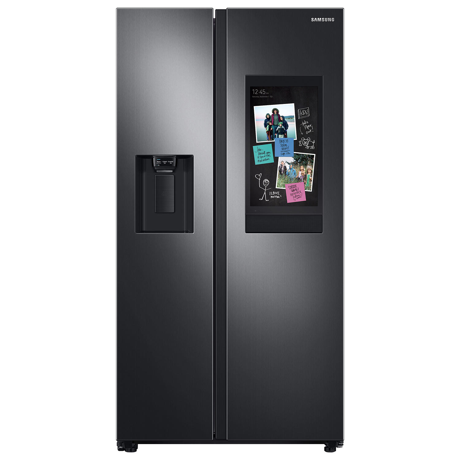 26.7 cu. ft. Large Capacity Side-By-Side Refrigerator with 21.5&quot; Touchscreen Family Hub&#226;„&#162; (30 cu. ft.) with AutoFill
