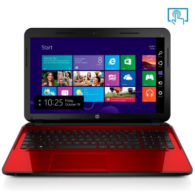 New Red HP 15.6 LED Backlit TouchScreen Laptop AMD Quad Core A8 2.4GHz