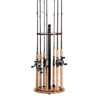 Oak Ceiling Rack, 15 Capacity