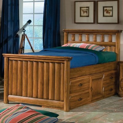 Ridgeland Captain's Storage Bed – Full