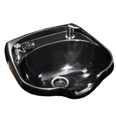 Keller Oval Plastic Shampoo Bowl with Vacuum Breaker