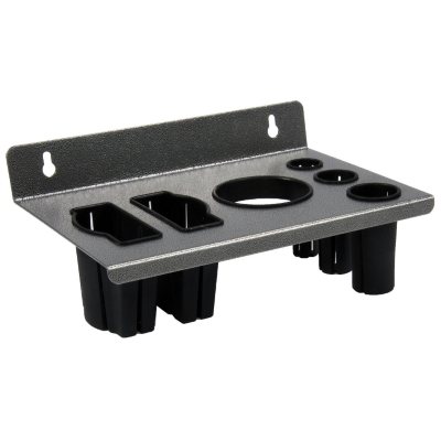 Wall or Cabinet-Mounted Salon Appliance Holder