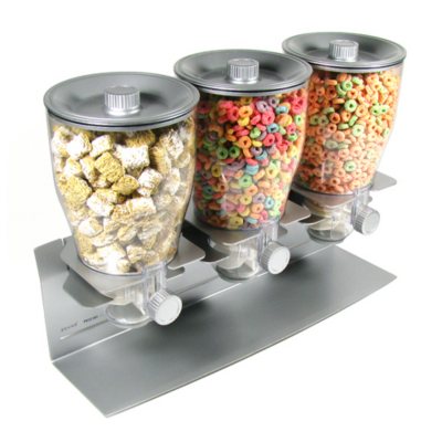 Zevro® Commercial Dispenser for Dry Food/Cereal - 17.5 oz.