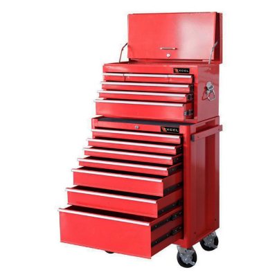Excel Tool Box - 26" Top Chest and Roller Cabinet Combination