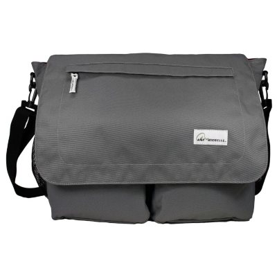 Amy Michelle Seattle Diaper Bag, Charcoal