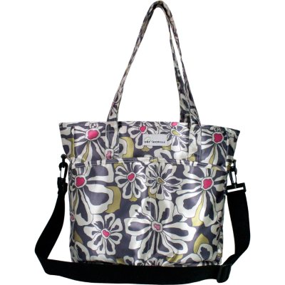 Amy Michelle New Orleans Diaper Bag, Charcoal