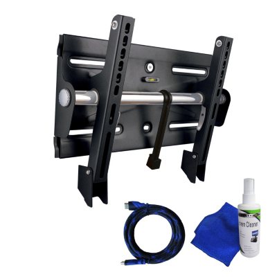 Ready Set Mount Full Motion TV Wall Mount w/ 8 ft HDMI cable - Fits 27" to 84"