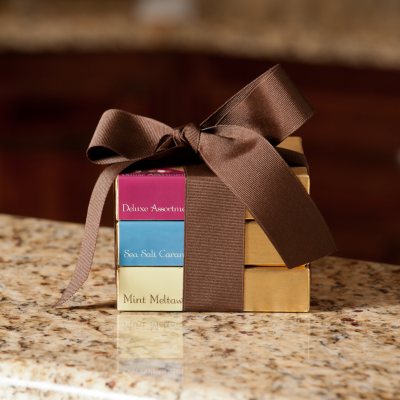 24 Unit Multi-Pack of Candy House "Inviting" Tower of Gourmet Chocolates