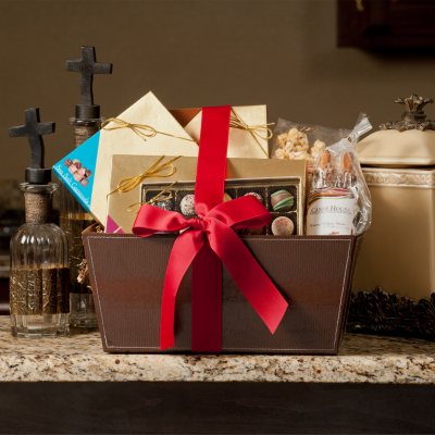 Candy House "Scrumptious" Basket of Treats 