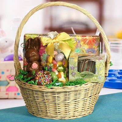 Candy House Gourmet Chocolates Easter Basket