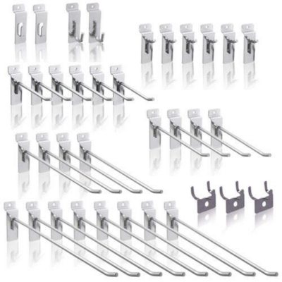 SlatWall Hooks Set - 35 pc.