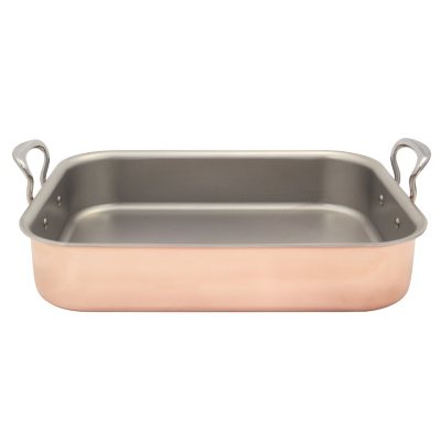 Mauviel M'Heritage Copper Tri-Ply Roaster with Rack