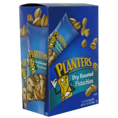 Planters Pistachio Tube - 1.75 oz. (12 ct.)