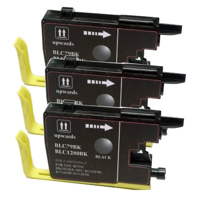 Brother LC79 Compatible Ink Cartridge, Black (3 pk., 2,400 Page Yield)