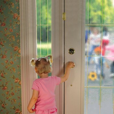 Cardinal Gates Door Guardian - Antique Brass