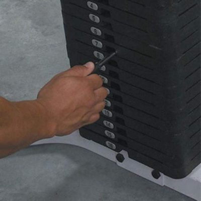 Body Solid SP150 Optional 150 lb. Weight Stack