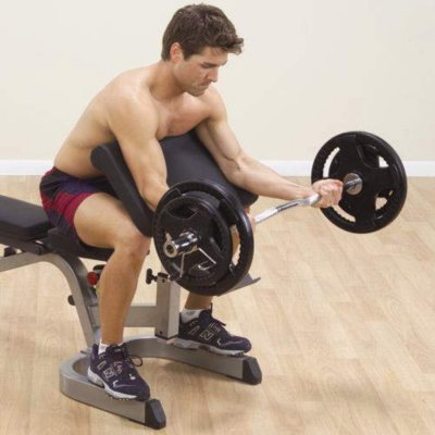 Body Solid GPCA1 Preacher Curl Station
