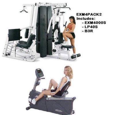 Body Solid EXM4 Commercial Rated Fitness Room 2