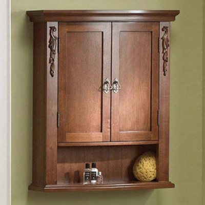 Walnut Wall Cabinet