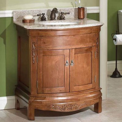 Walnut Vanity - 30"