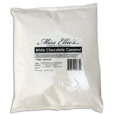 Miss Ellie's Gourmet White Chocolate Cappuccino - 2 lb. bags - 6 ct.