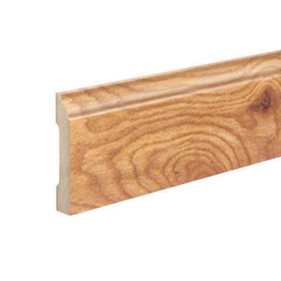 SimpleSolutions™ Wallbase Molding – Roasted Maple; 94.50"